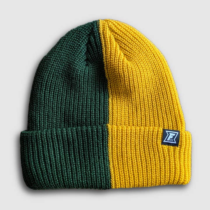 Bonnet bicolore - Forêt/Or pour la vente par FaultLine395
