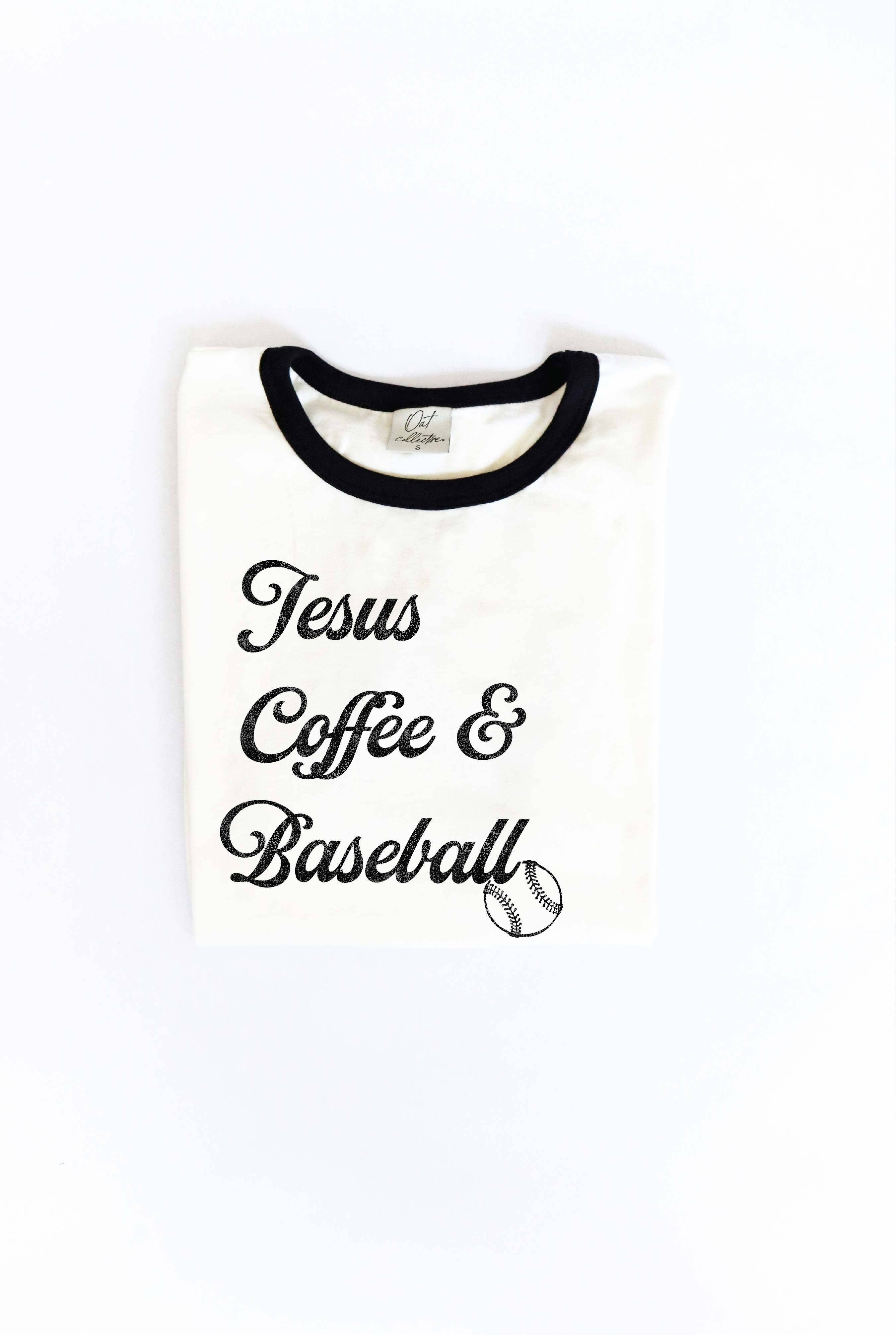 OAT COLLECTIVE - Wholesale T-shirt met print - Dames - T-shirt met print van JESUS COFFEE AND BASEBALL0