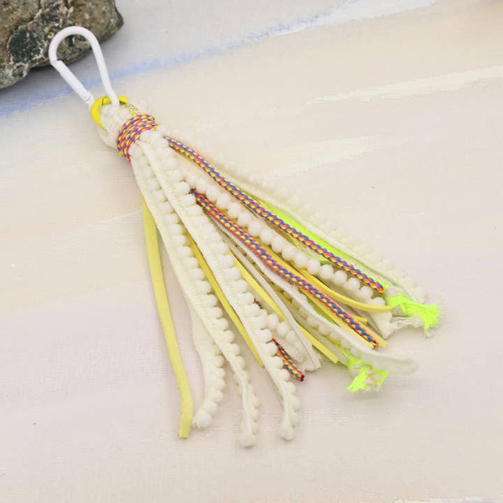 ACCITY - Wholesale Keychain - Women's - SOLID COLOR BOHEMIAN STYLE LONG TASSEL KEYCHAIN_CWMM35494