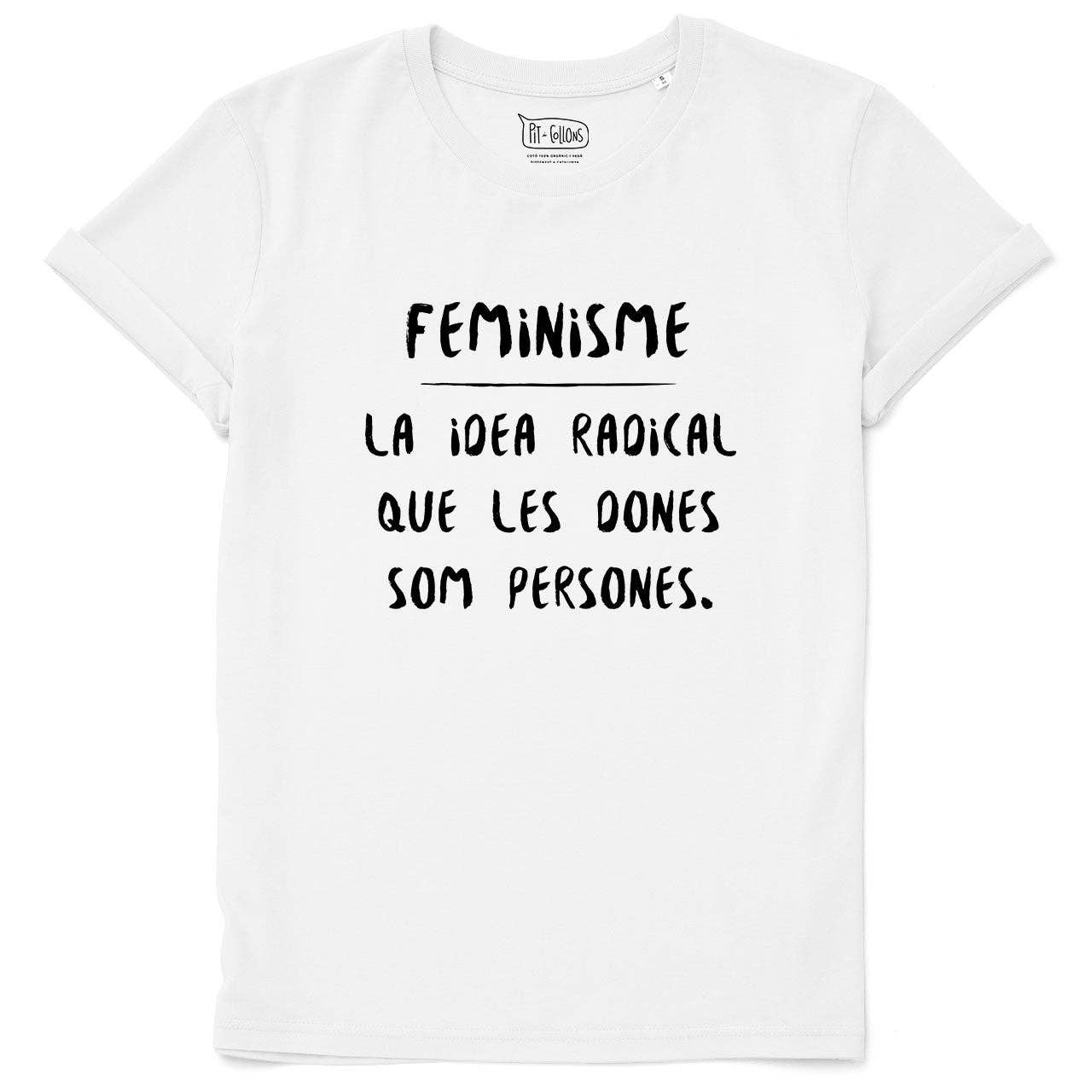 Pit i Collons - Wholesale Screen Printed T-Shirt - Women's - Feminism3