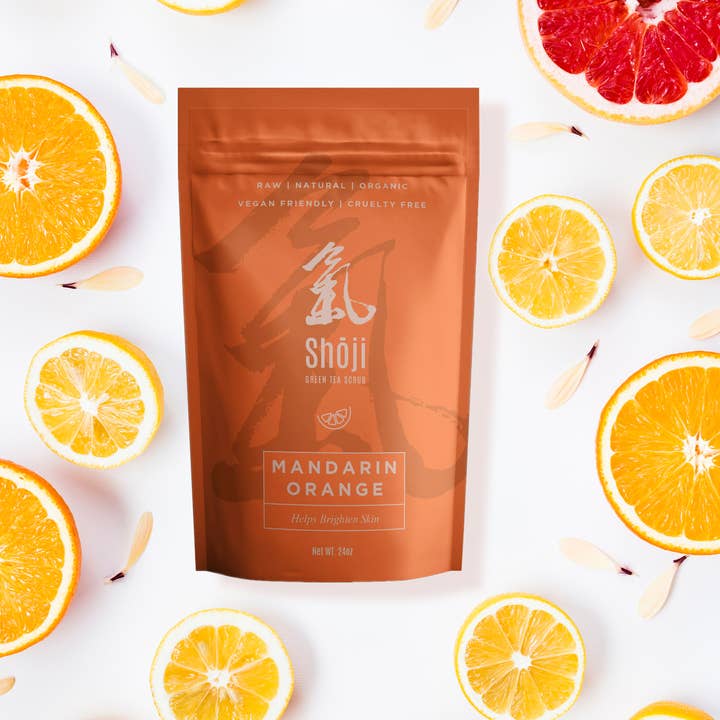 The Midwest Sea Salt Company - Wholesale Body scrub/exfoliant - Shoji All Natural Matcha Green Tea Face & Body Scrub w/ Oil2