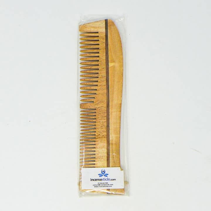 Incense Sticks - Wholesale Hair Brush/Comb - Neem Comb3