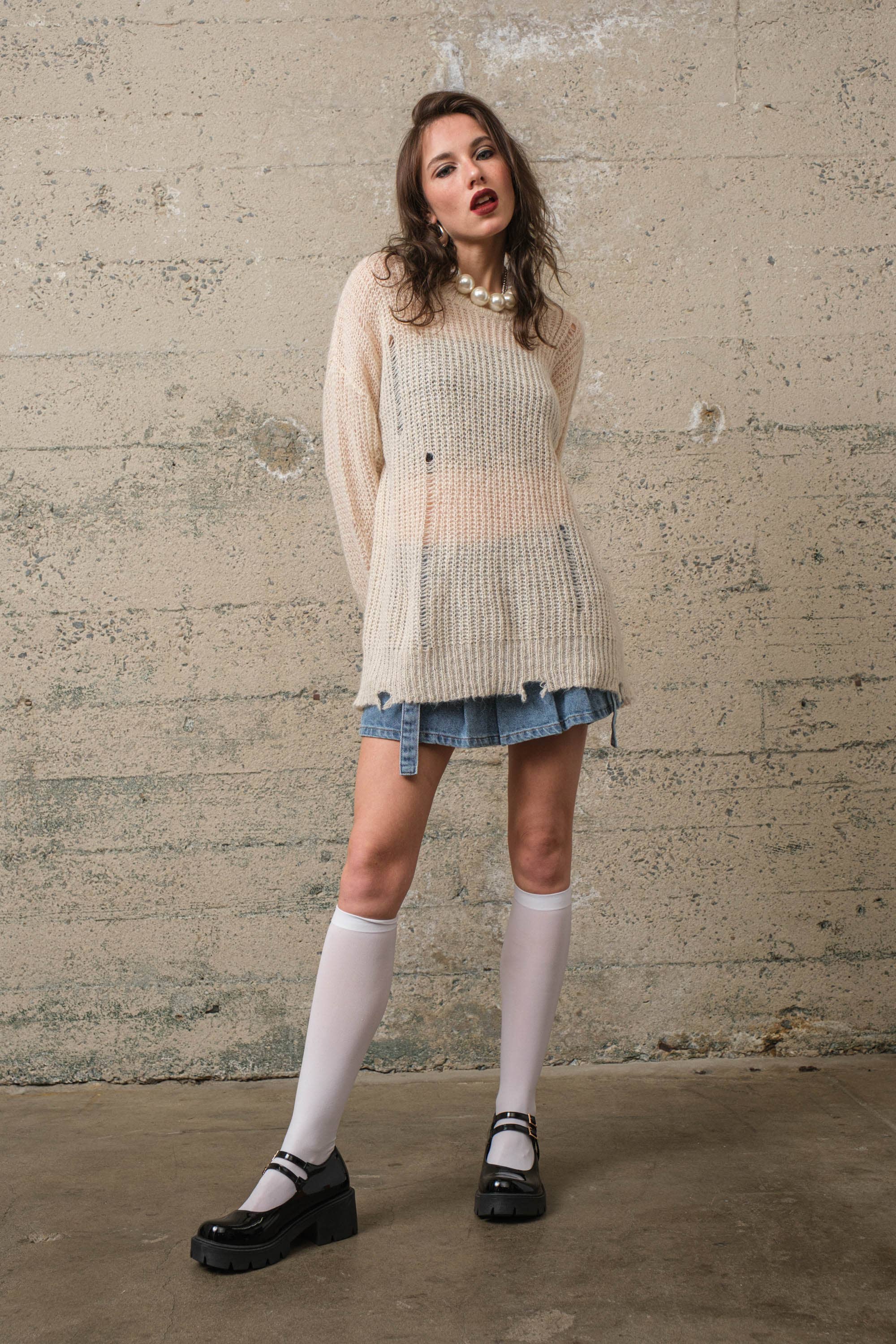 Signature 8 - Vente Pull en maille – femme - PULL VIEILLI S622211