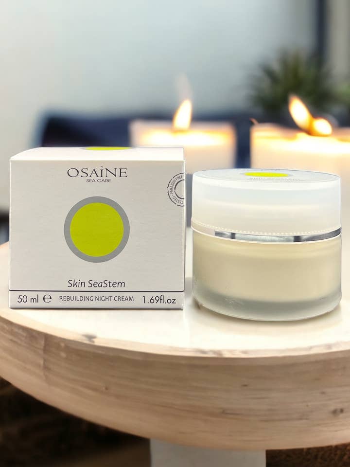 Night cream with algae stem cells for wholesale by cosmedi