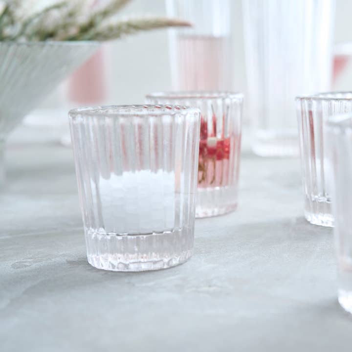 The Collective - Wholesale Drinking Glass/Cup - Pressed Clear Juice Glasses - Set of 42