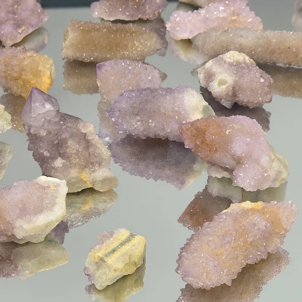 Distinction Crystals - Wholesale Spiritual Stone/Crystal - Small Amethyst Spirit Quartz Crystals - Batch4
