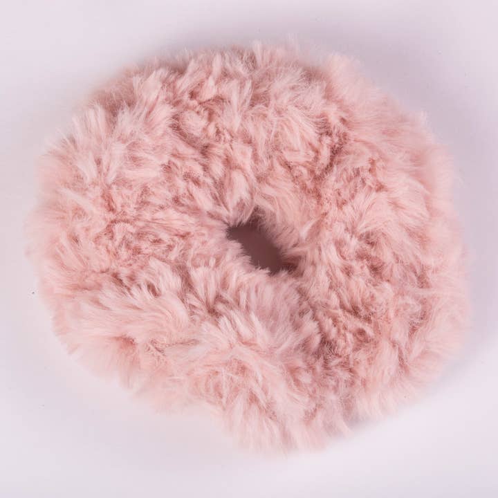 Double Bug Stitchery - Wholesale Scrunchie - Women's - Crocheted Faux Fur Scrunchies1