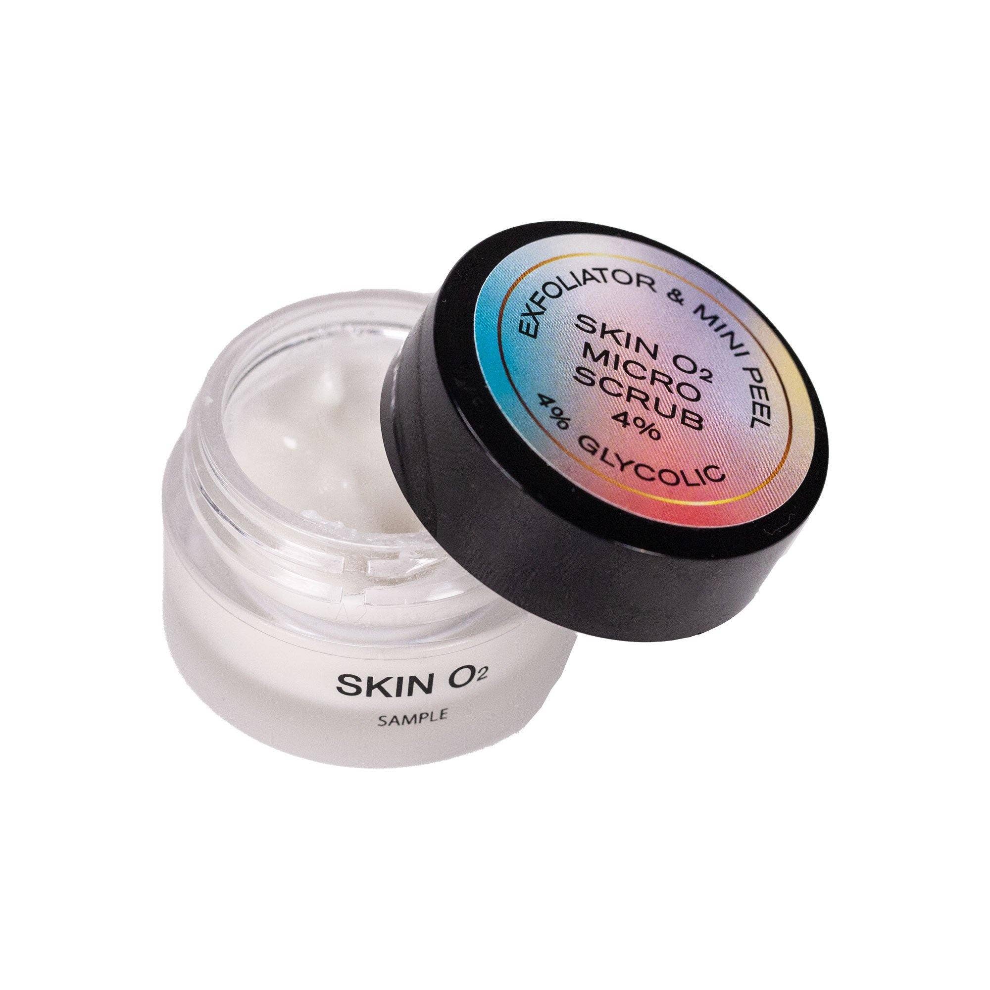 Skin O2 – wholesale Facial exfoliant/scrub – Micro Scrub Exfoliator 4%1