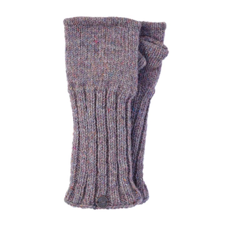 Black Yak Ltd - Wholesale Gloves - Unisex - Plain Rib Wristwarmers - Knitted Pure Wool - Fair Trade1