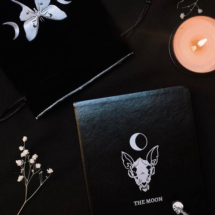 13th Press - Wholesale Pouch - Women's - Luna Moth Tarot Pouch5