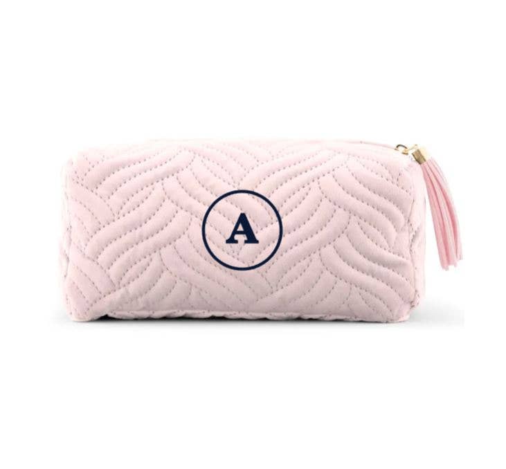 Weddingstar Inc. - Vendita all'ingrosso Borsa per trucchi/cosmetici - Borsa per trucco trapuntata piccola in velluto personalizzata - 5 colori disponibili11