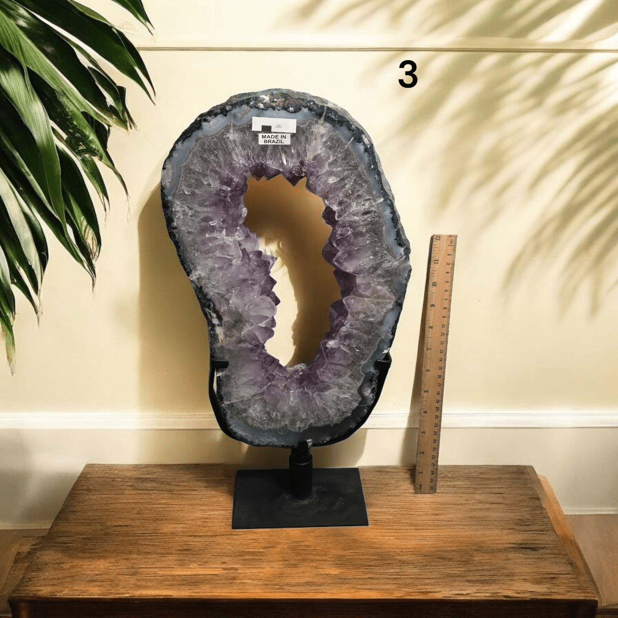 Rock Paradise - Wholesale Spiritual Stone/Crystal - Amethyst Crystal Portal on Rotating Stand - You Choose #14