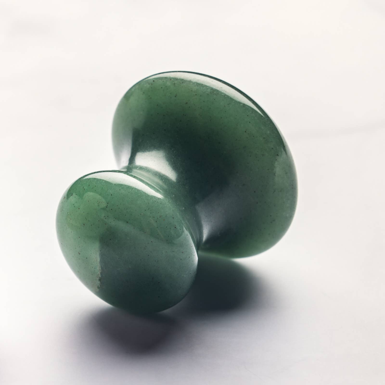 Zen'Arôme - Wholesale Gua Sha Tool - Green Jade Mushroom Gua Sha - stone massage mushroom12