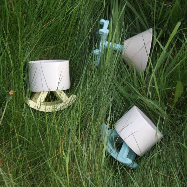 4 AM Product Design - Wholesale Drinking glass/cup - Chair Whisky Cup Rocky Chair Yellow6