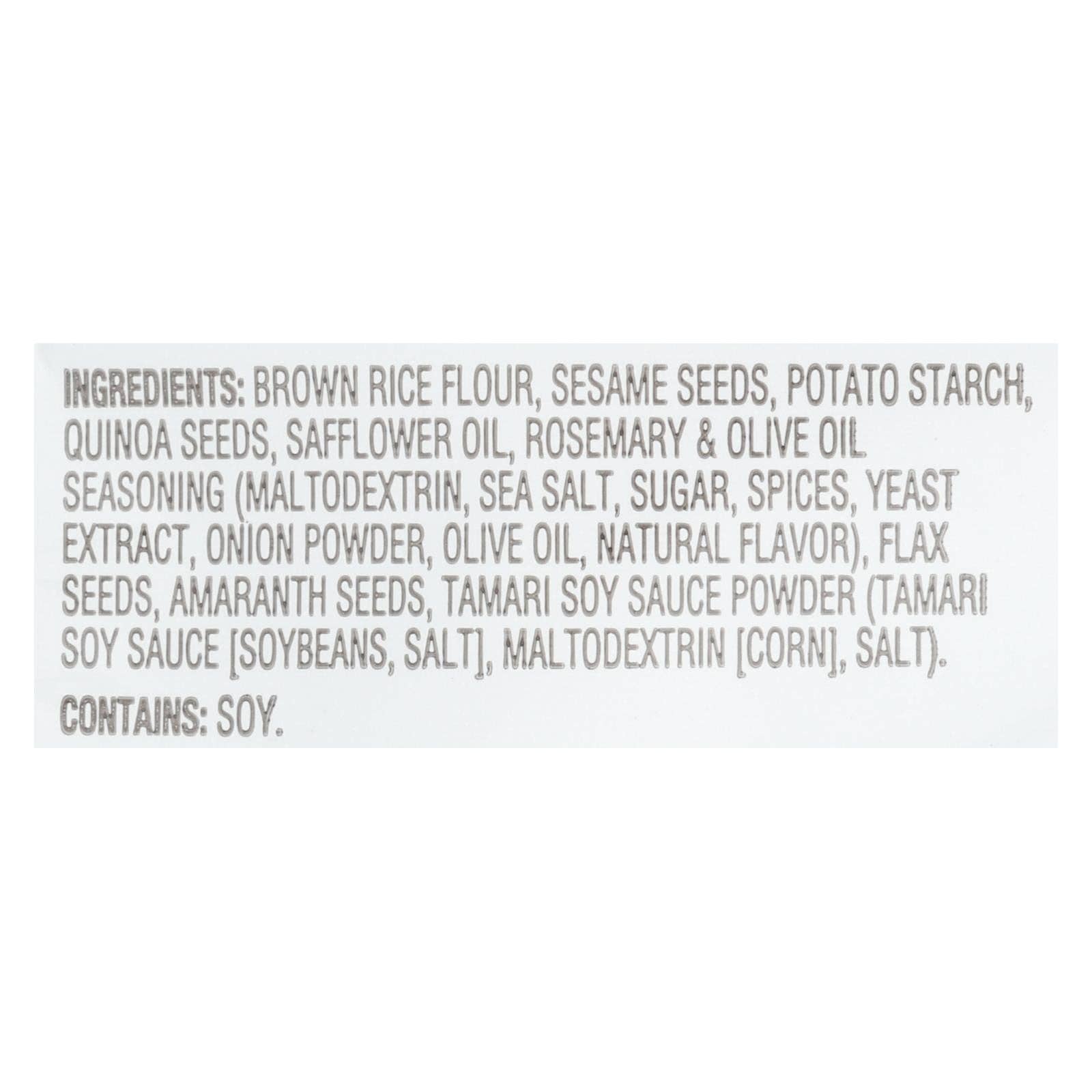 Everyday Supply Co - Wholesale Crackers - Crunchmaster - Multiseed Crckr Rsmry&olv - Case Of 12 - 4 Oz2