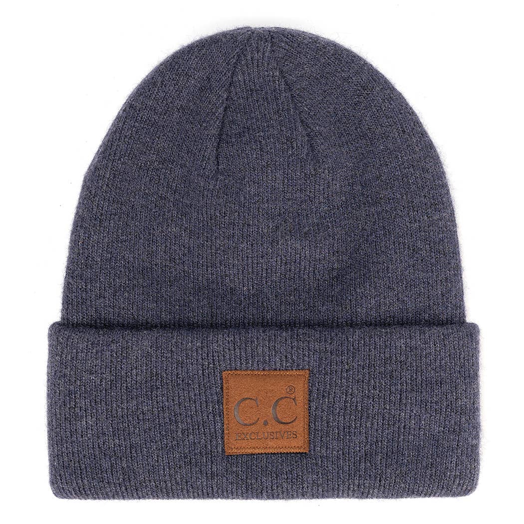 Fashion City - Wholesale Beanie - Unisex - Unisex Heather Knit Classic Beanie Hat9