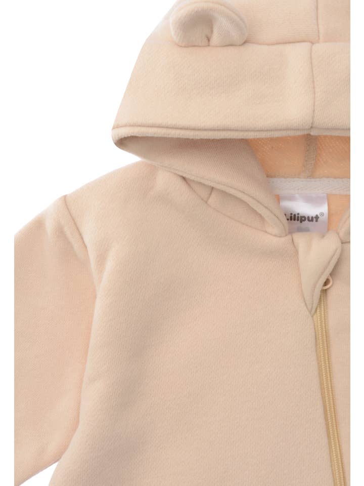 Liliput - Wholesale Jumpsuit - Baby - Hooded sweat overall in beige