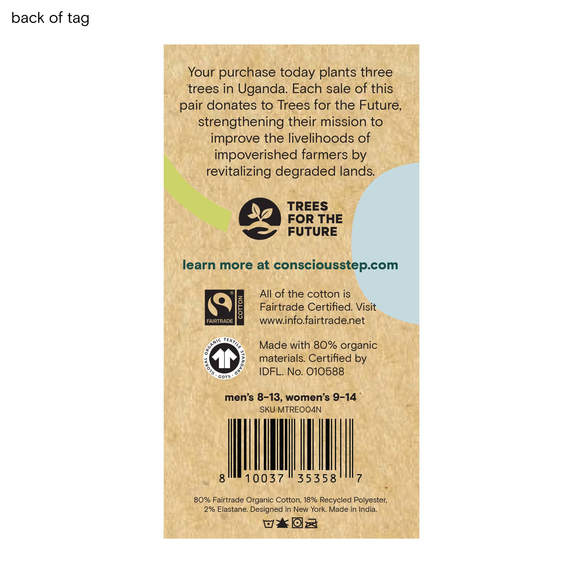 Conscious Step - Vente Chaussettes – unisexe - Des chaussettes qui plantent des arbres4