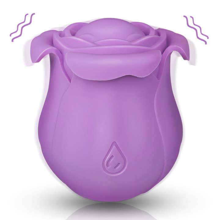 Playful Toy Wholesale - Wholesale Sex Toy - Rose Vibrator with 10 Modes of Flapping