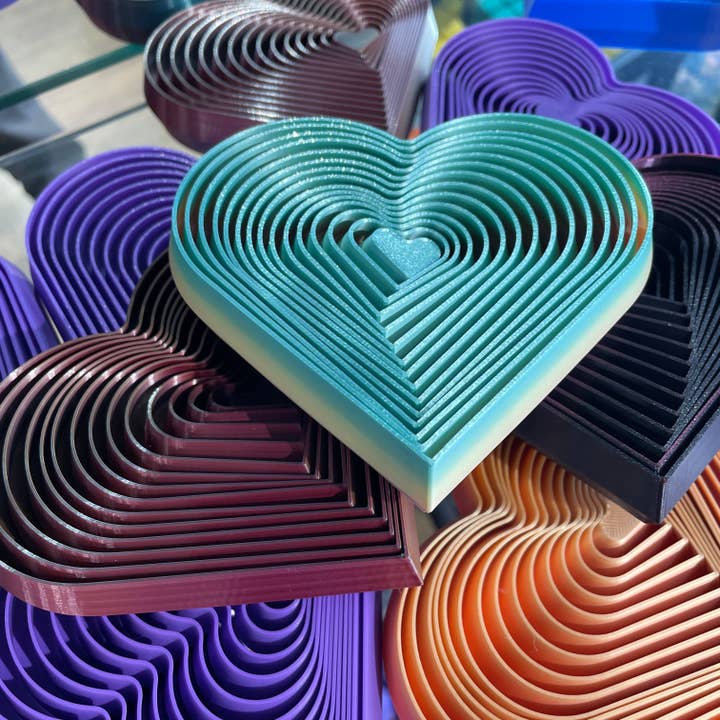 Fidget Hjärt Skakare för wholesale av The 3D Printiverse