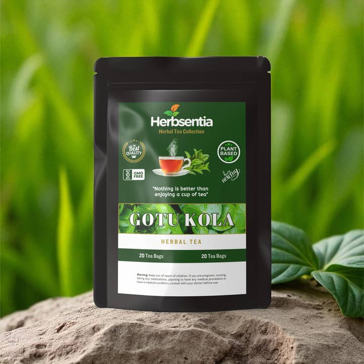 Succus - Wholesale Tea Bags - Gotu Kola Tea - Smooth, Soothing, and Supports Wellness3