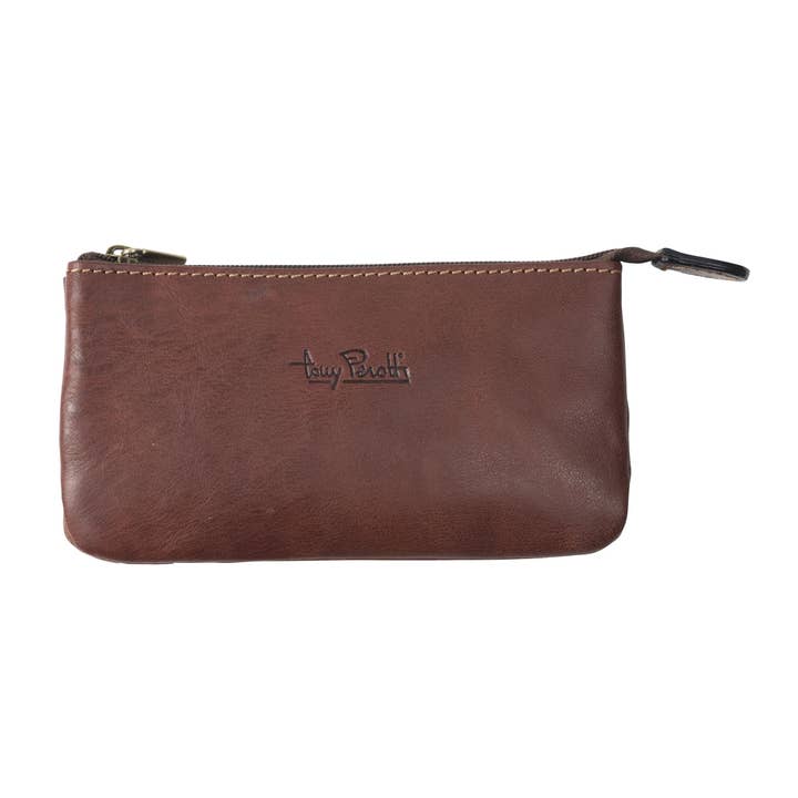 DB Key case/hanger with 2 zippers and parking card pocket for wholesale on Faire