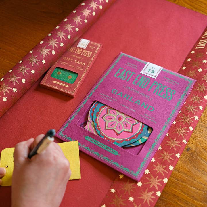 East End Press - Wholesale Bunting/Garland - UK/EU: Baubles Sewn Garland13