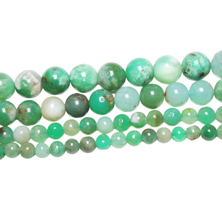 AAA Chrysoprase Pearl Wire for wholesale by Foliesbijoux