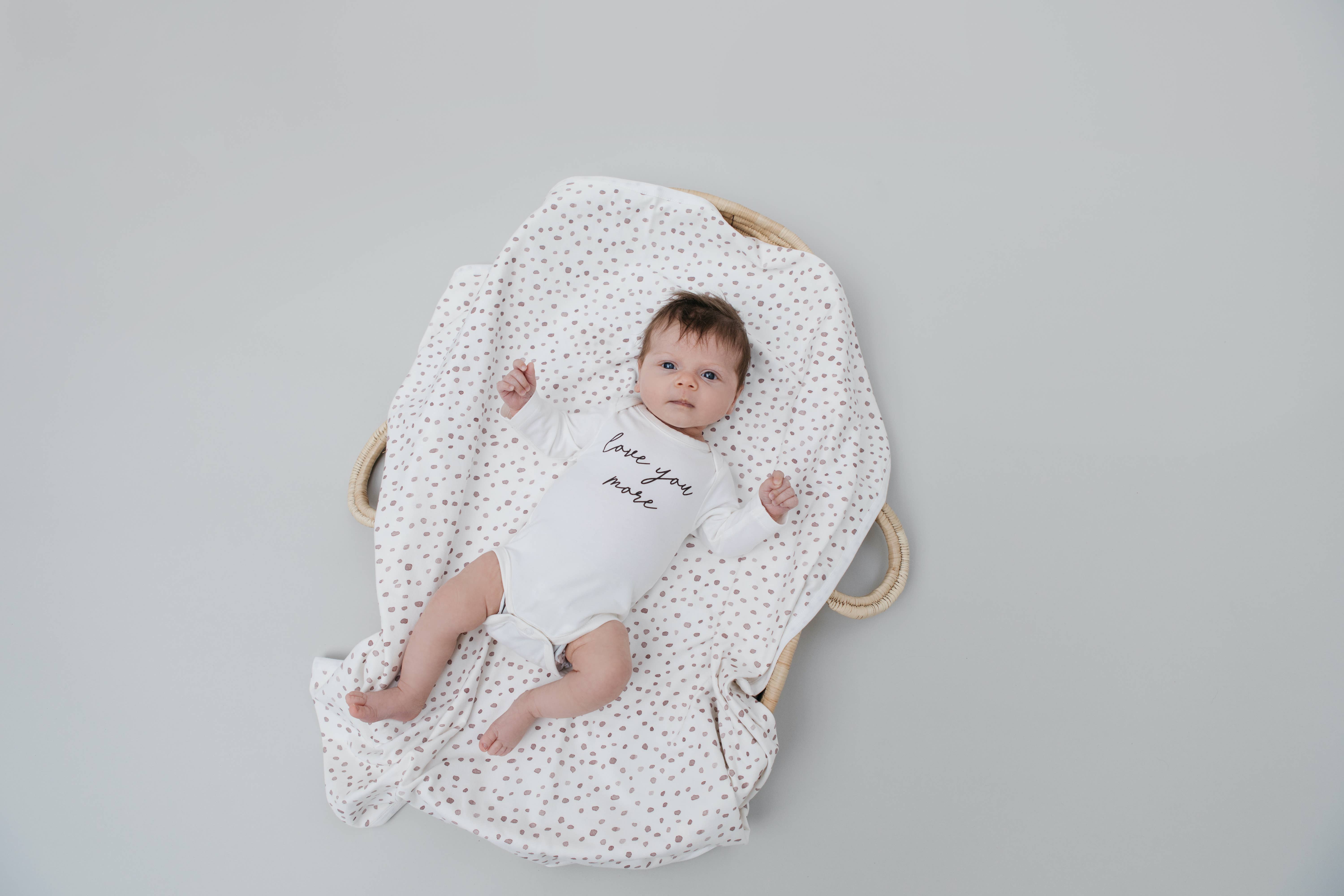 Harp's Cove – wholesale Filtar – Barn och baby – Ekologisk Baby Filt, Målad pri2