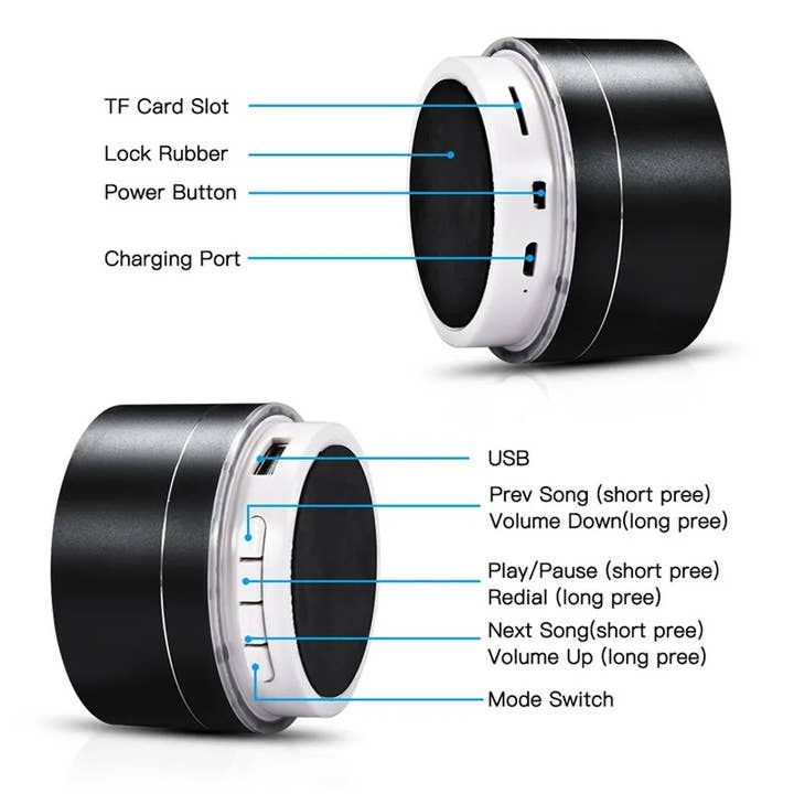 42POPS - Wholesale Speakers - `.Mini Portable Wireless Bluetooth Speaker7