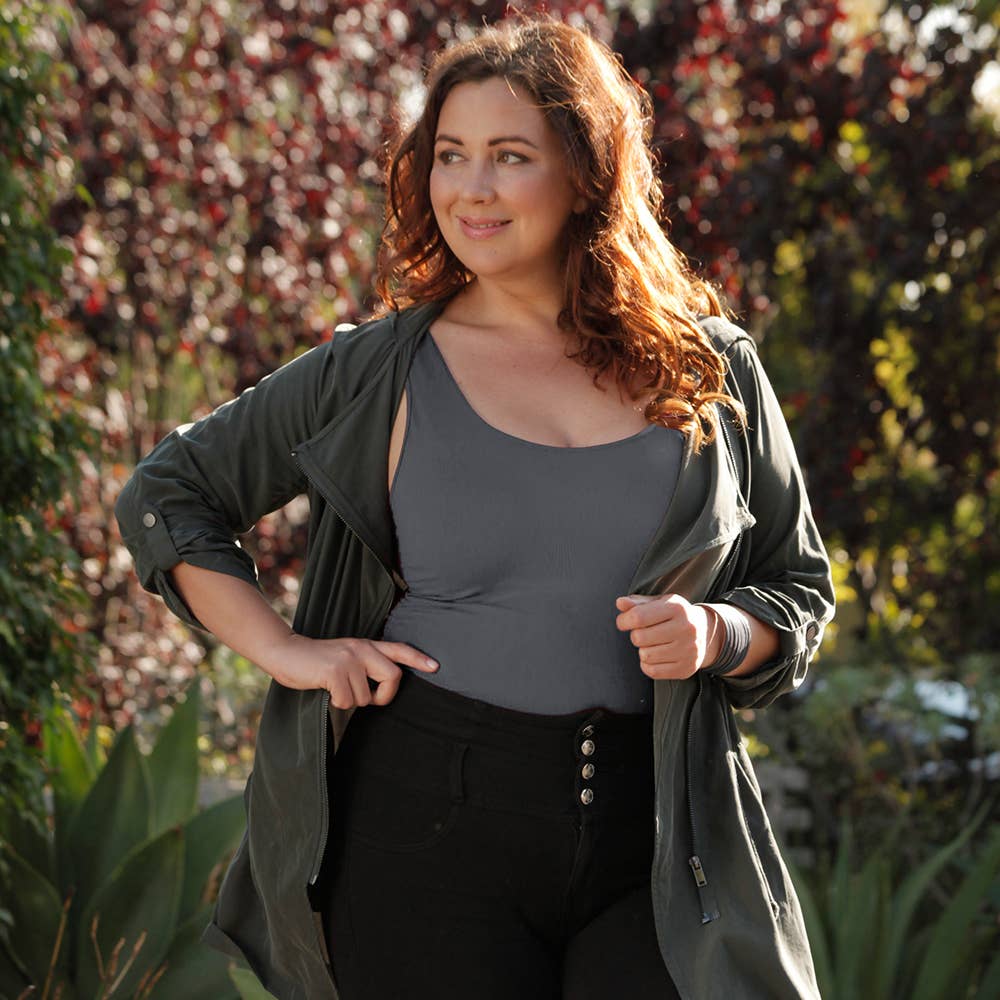 Skinnytees - Wholesale Tank Top - Women's - Plus Basic Tank26