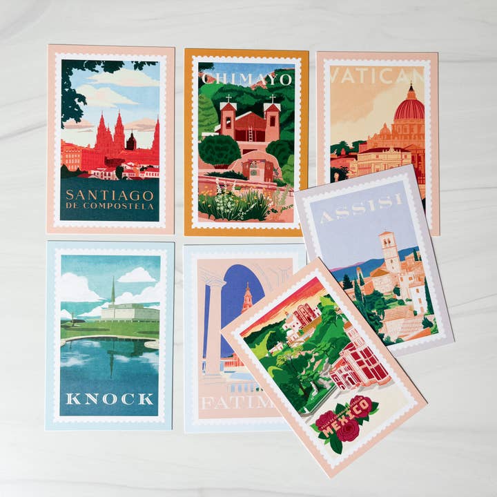 Providential Co. - Wholesale Postcard Set - Postcard set: Pilgrimage Series1
