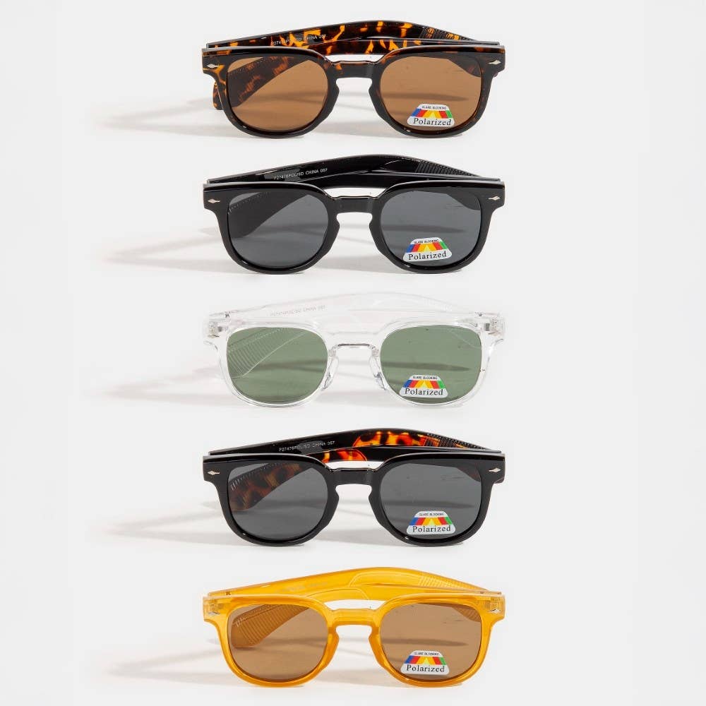 ASSORTED Acetate Frame Polarized Sunglasses Set for wholesale on Faire1