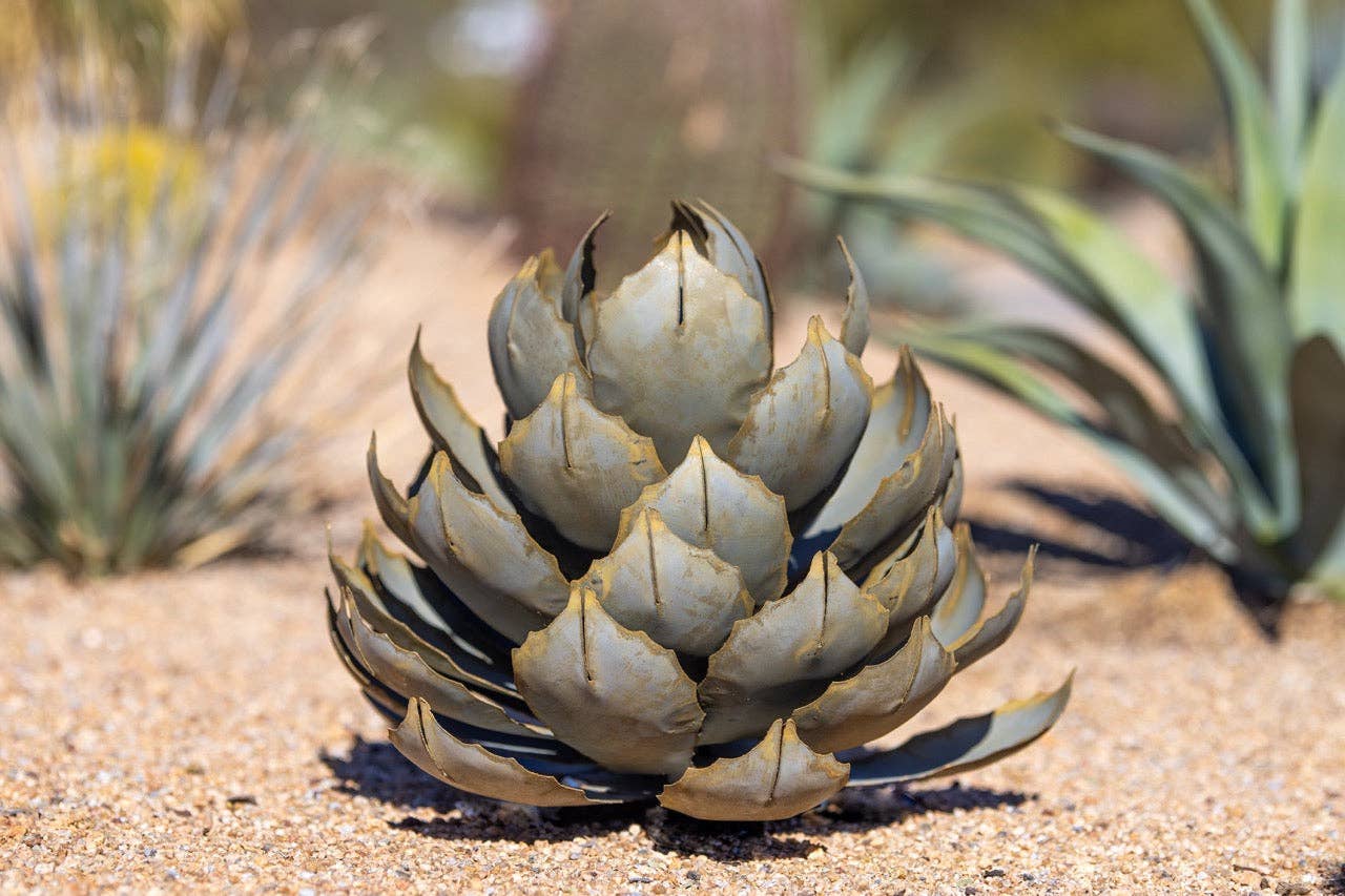 Desert Steel - Wholesale Artificial Plant - Metal Artichoke Agave9