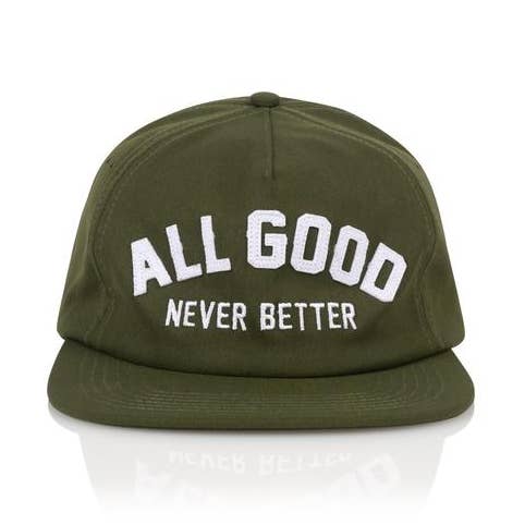 Vert AGNB Snapback para venta al por mayor de All Good