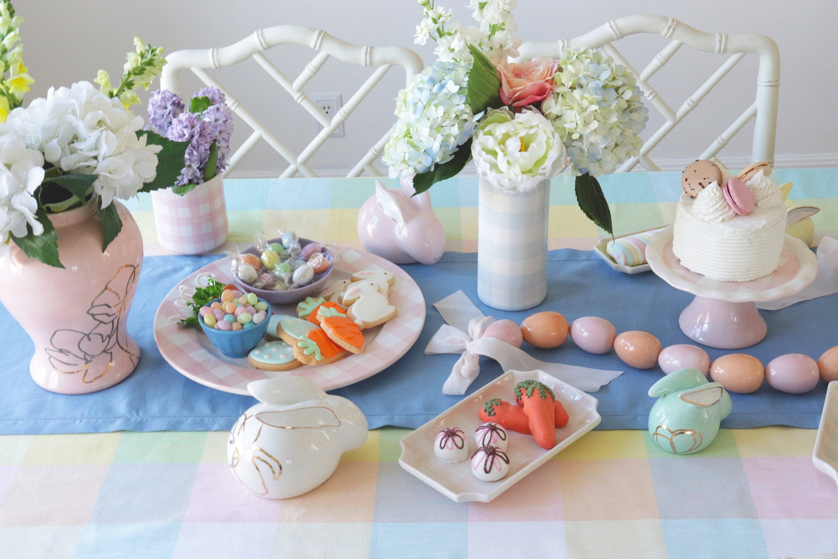 Lo Home | Ruby Clay – wholesale Vas – Gingham Kolumn Vas10