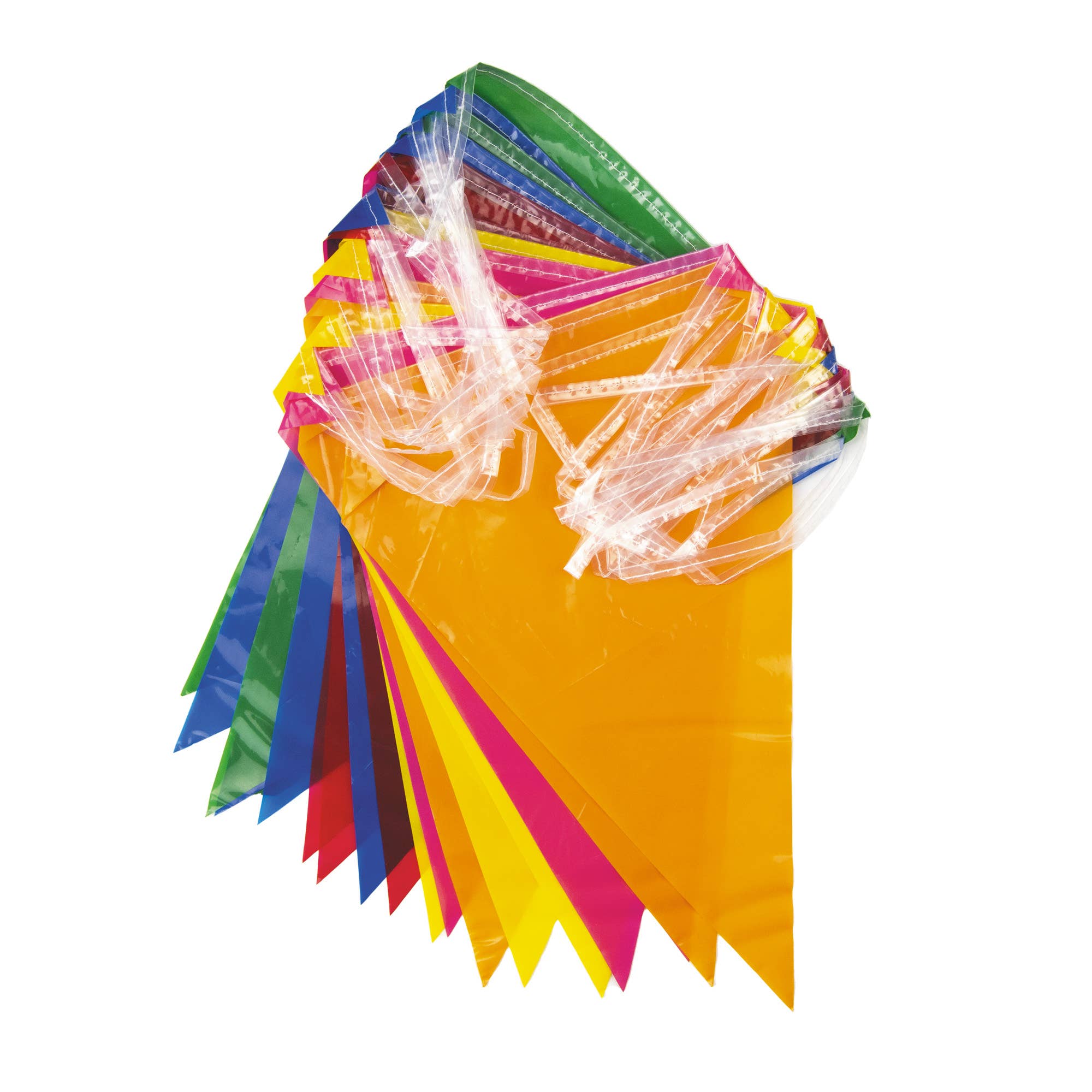 Party Pro - Wholesale Bunting/Garland - TRIANG PLAST GARLAND. 10M/20 flags0