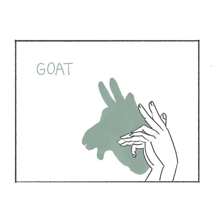 Carte : Shadow hands GOAT pour la vente par PenStorm (It's mightier)