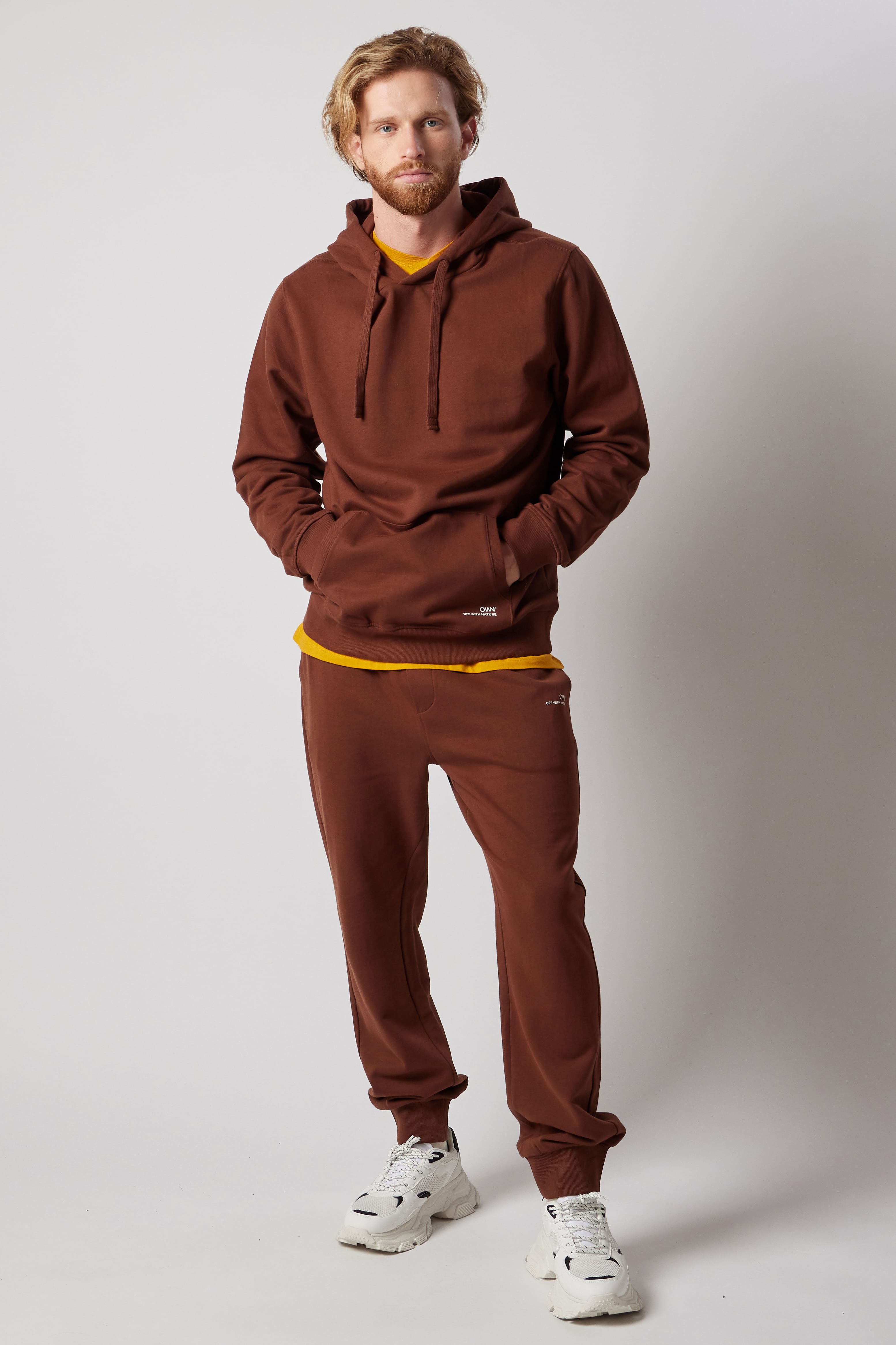 OWN OFF WITH NATURE - Wholesale Lounge Set - Men's - Hooded Sweatshirt Set + Fleece Joggers4