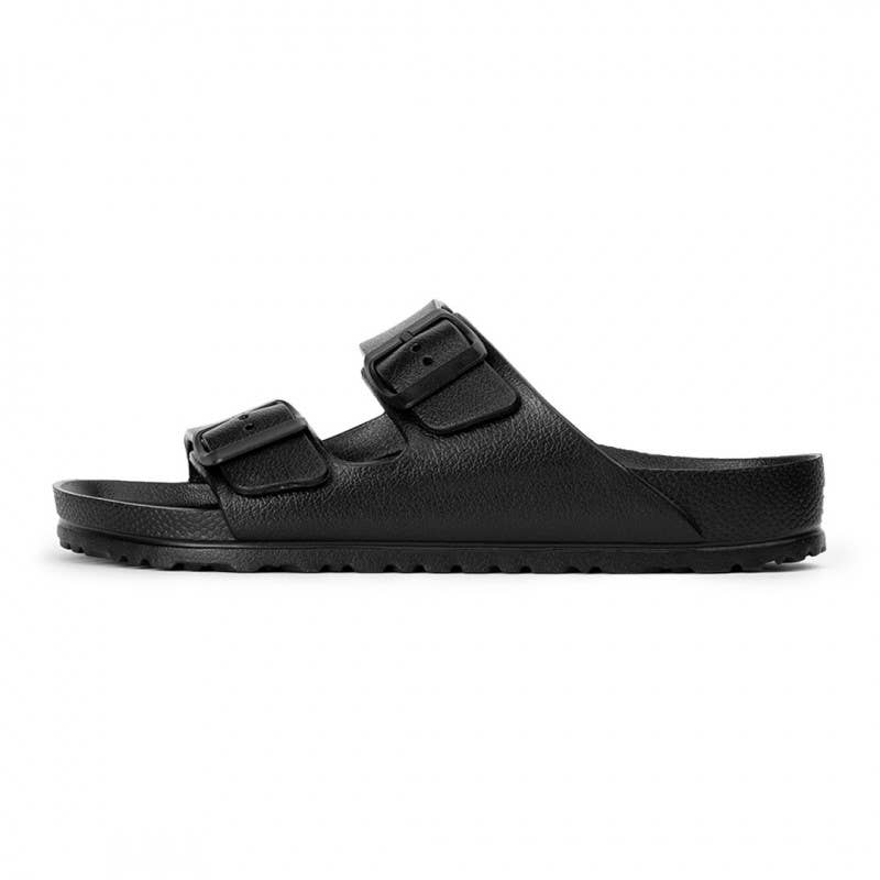 Avispas - Vente Sandales – femme - Nouvelle sandale Coachella noire en EVA bio avec boucles3