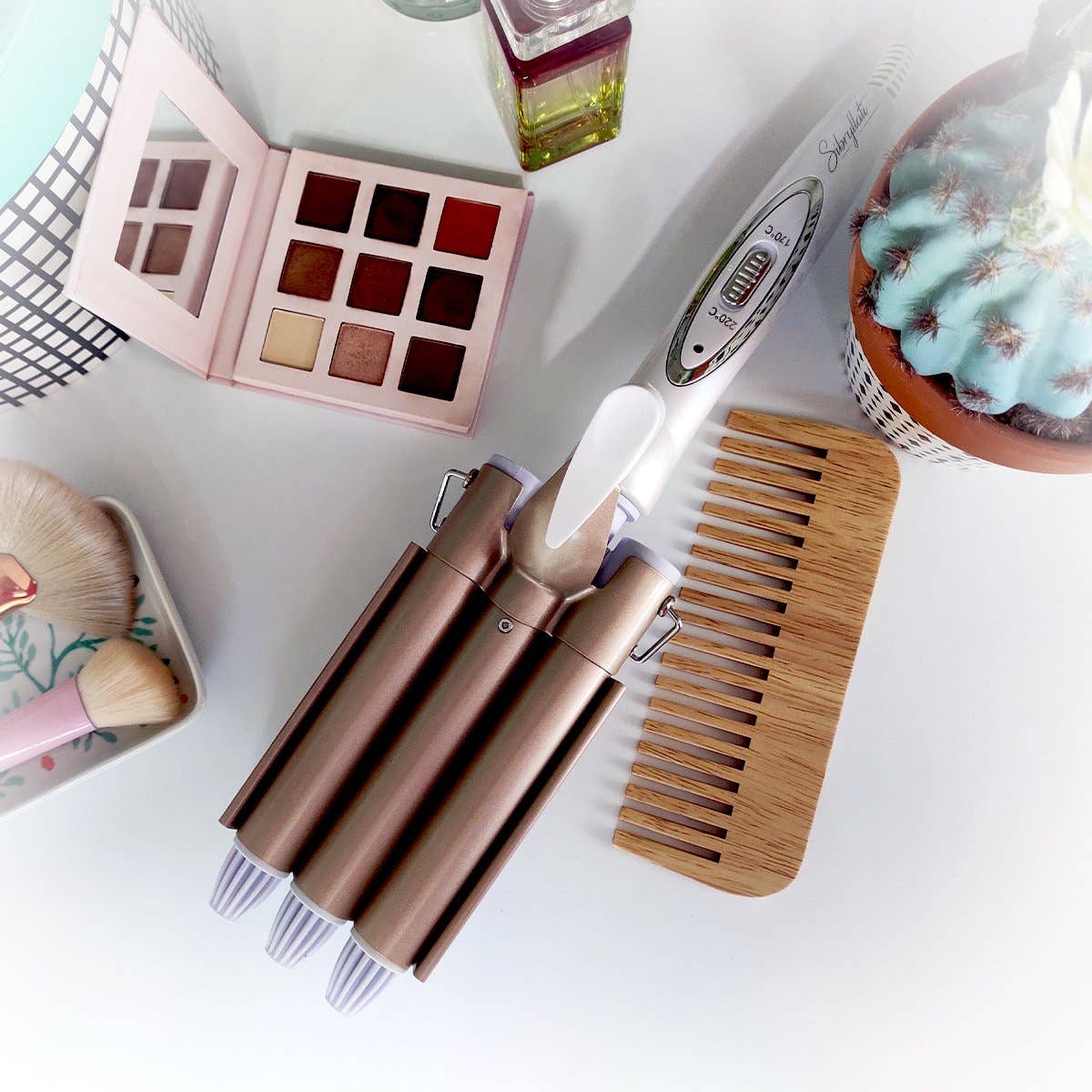 sibryllati – wholesale Locktång/stav – Keramisk jonisk vågig locktång5