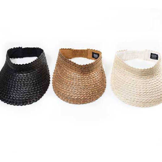 Local Beach - Wholesale Visor – Women's - Playa Straw Visor11
