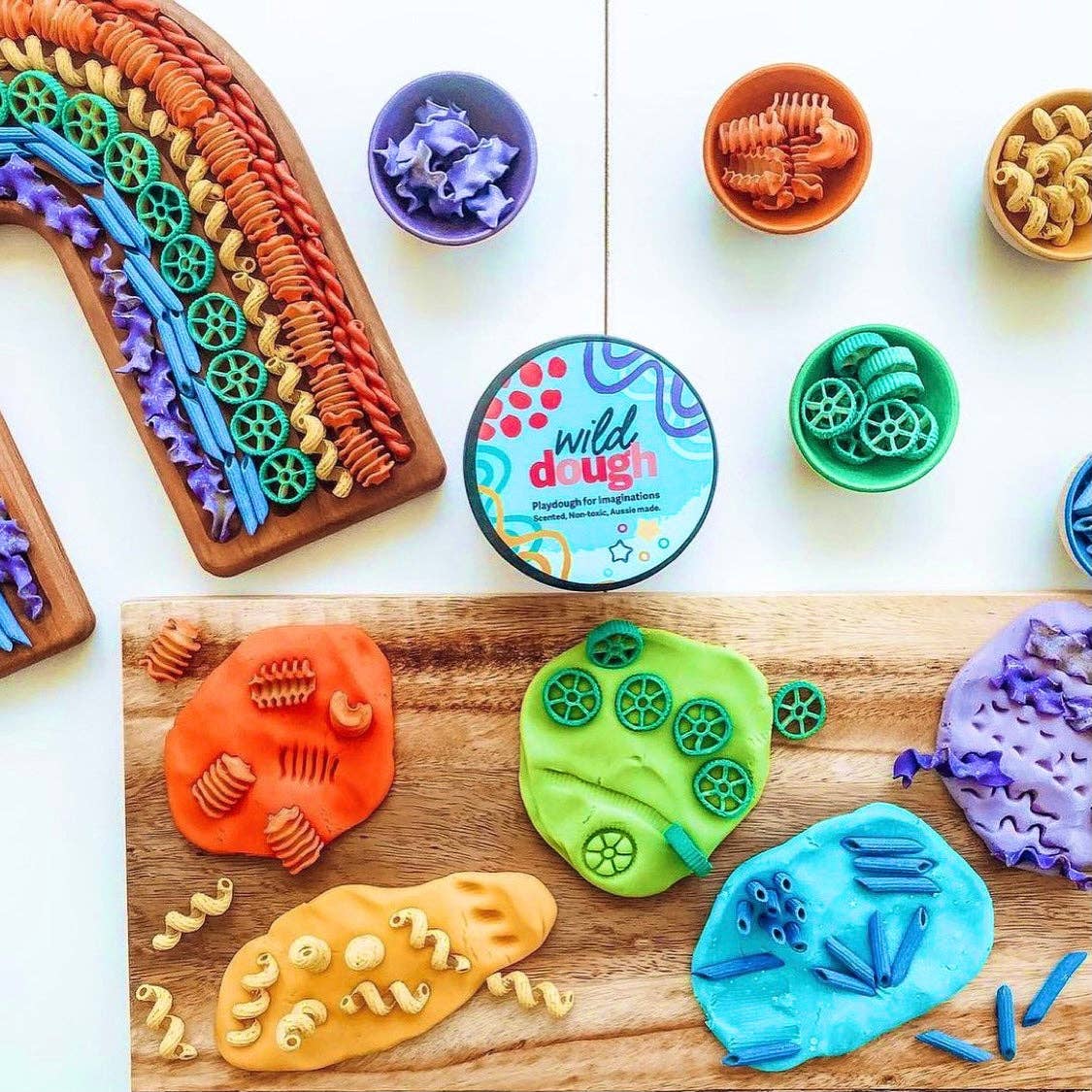 Wild Dough Playdough - Wholesale Putty/Slime - Kids - Pacific Blue Playdough (w/s)2