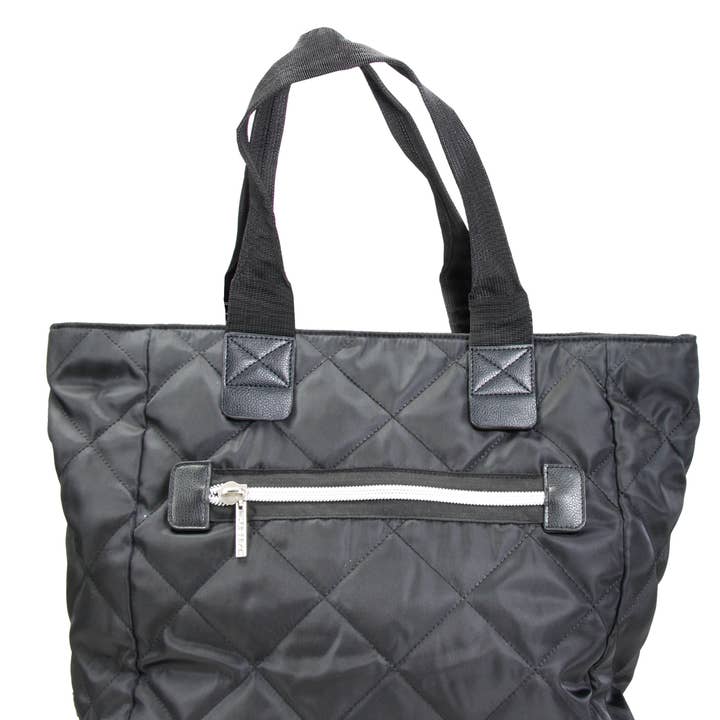 Quilted Uptown Tote for wholesale by HADAKI