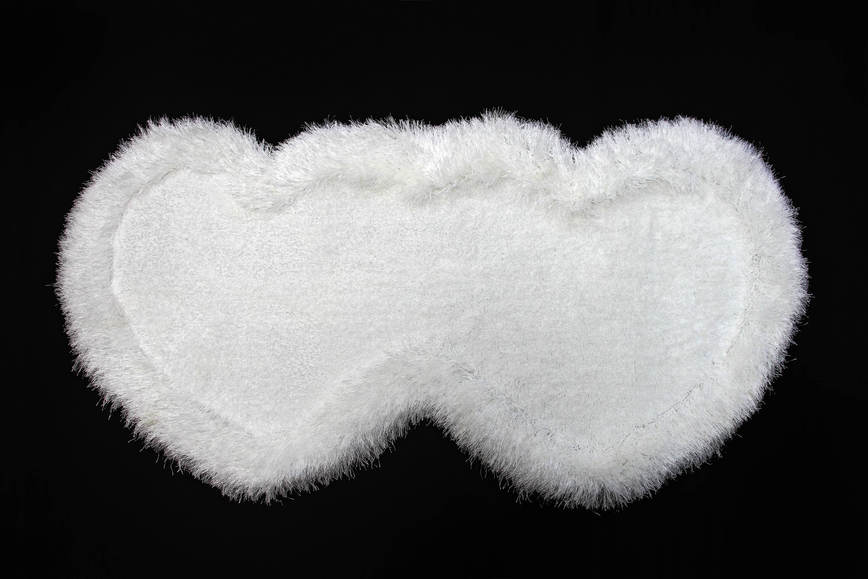 Amazing Rugs - Wholesale Area Rug - Double Heart Shape Hand Tufted 4-inch Thick Shag Area Rug7