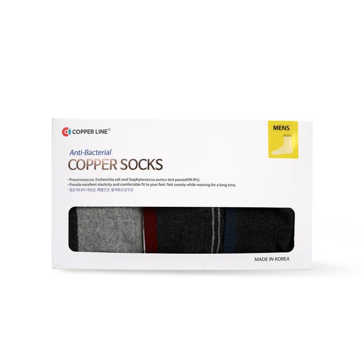 Calcetines antivirales cobre para venta al por mayor de Copperline