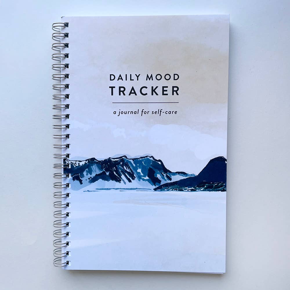 Steel Petal Press - Wholesale Notebook - Daily Mood Mountains Spiral Notebook2