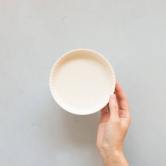 Prato koudai 5" | Prato de Aperitivo com Pedestal 5" | Porcelana por atacado de KIKIME