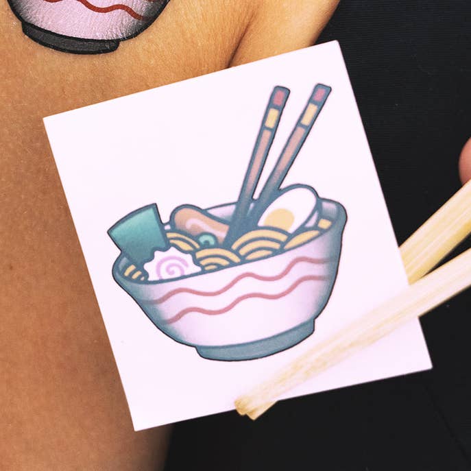RAMEN Tattoo (Pack of 2) for wholesale by Tattoonie