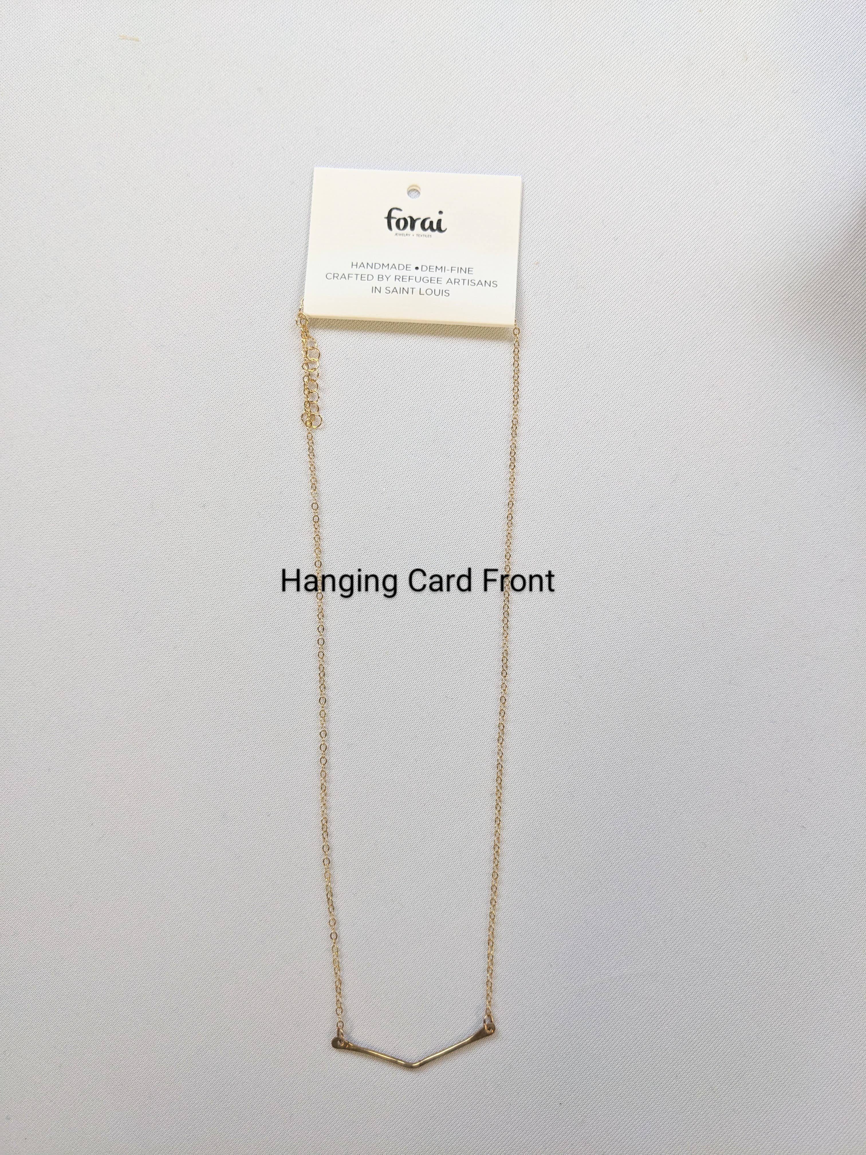 Forai - Wholesale Pendant/Charm Necklace - Esther Necklace in 14k Gold Filled/Brass4